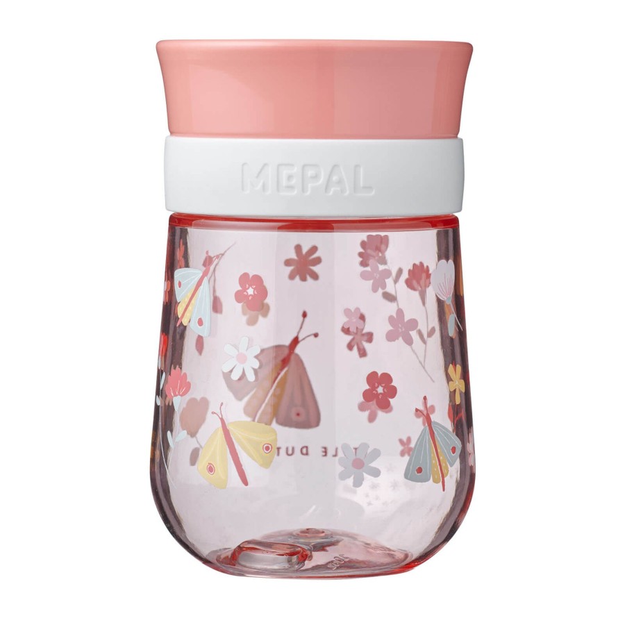 Toys Little Dutch Kitchens, Foods | 360 Trainer Cup 300 Ml - Flowers And Butterflies