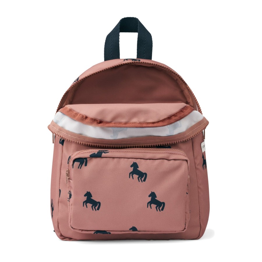 Home Liewood Lunch Bags, Backpacks | Allan Backpack Horses / Dark Rosetta