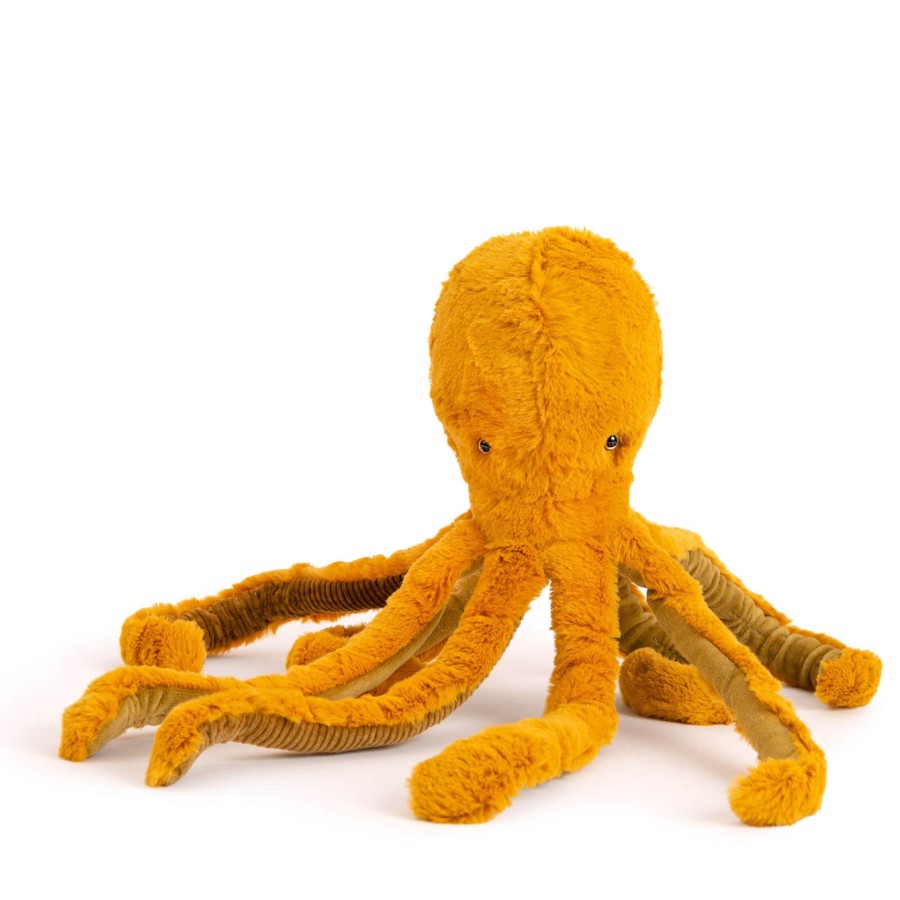 Toys Moulin Roty Soft Toys, Comforters | Small Octopus Soft Toy