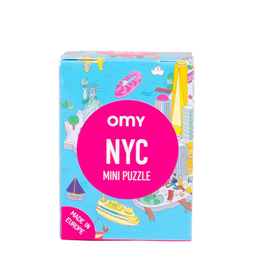 Toys OMY Games, Puzzles, Jigsaws | Mini Puzzle - New York