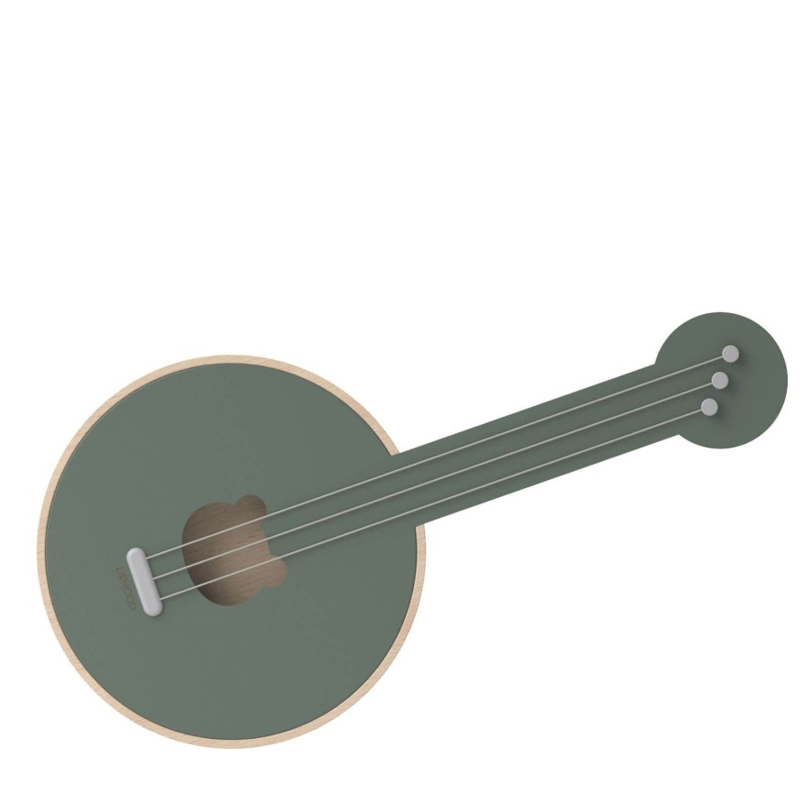 Toys Liewood Musical Instruments | Chas Banjo Faune Green / Dove Blue Mix