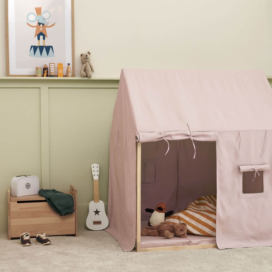 Toys Kids Concept Play Mats, Teepees | Play House Tent Light Pink