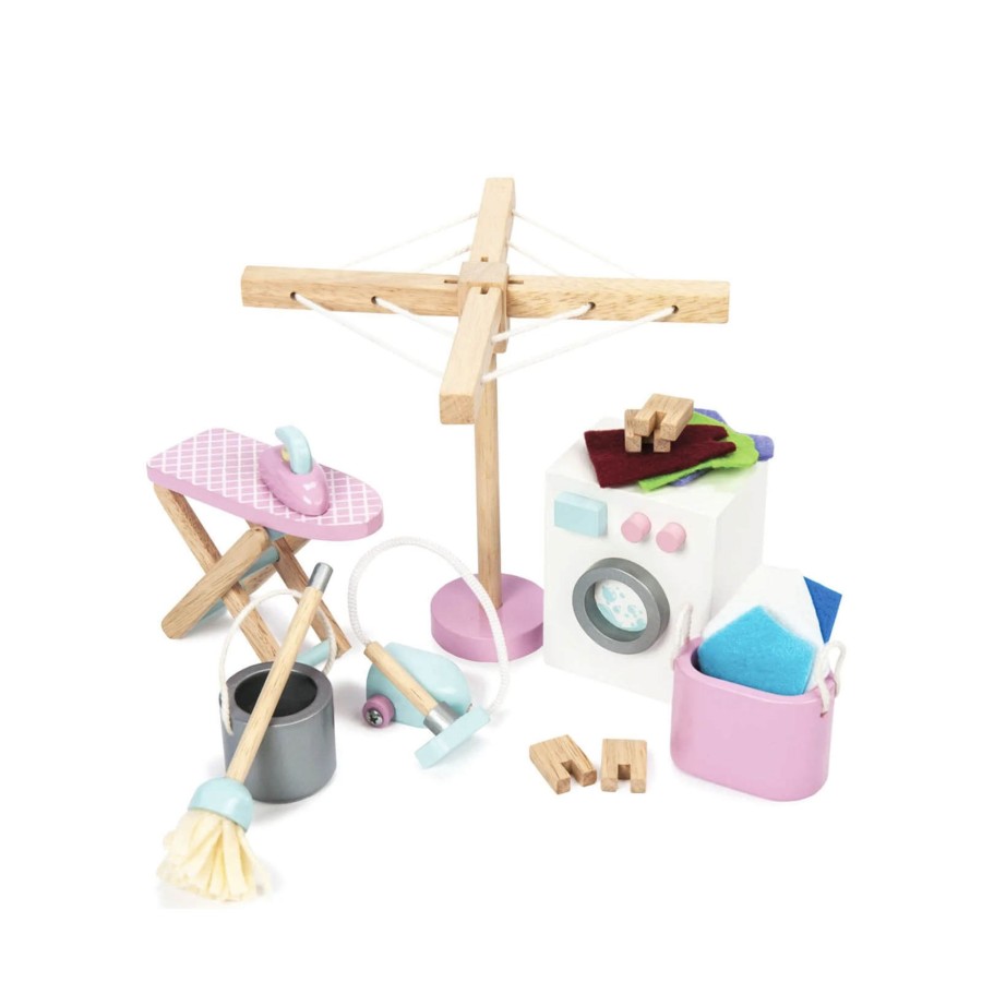 Toys Le Toy Van Wooden Toys | Laundry Room Set