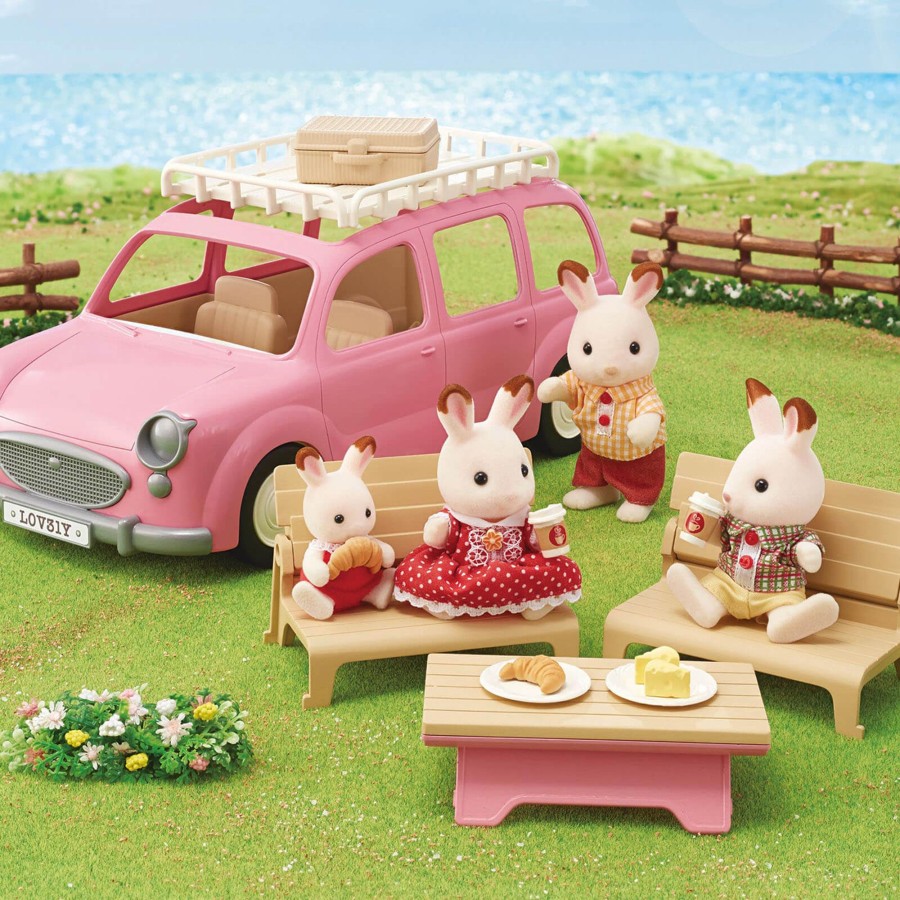 Toys Sylvanian Trains, Cars, Planes | Family Picnic Van