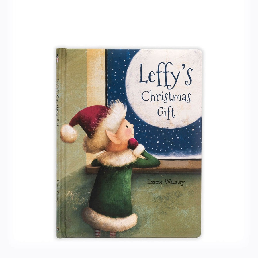 Toys Jellycat Books | Leffy'S Christmas Gift - Book