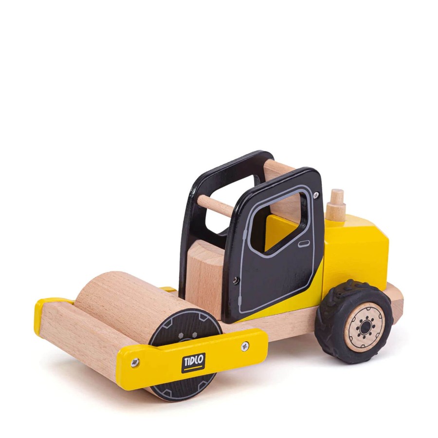 Toys Tidlo Trains, Cars, Planes | Wooden Road Roller