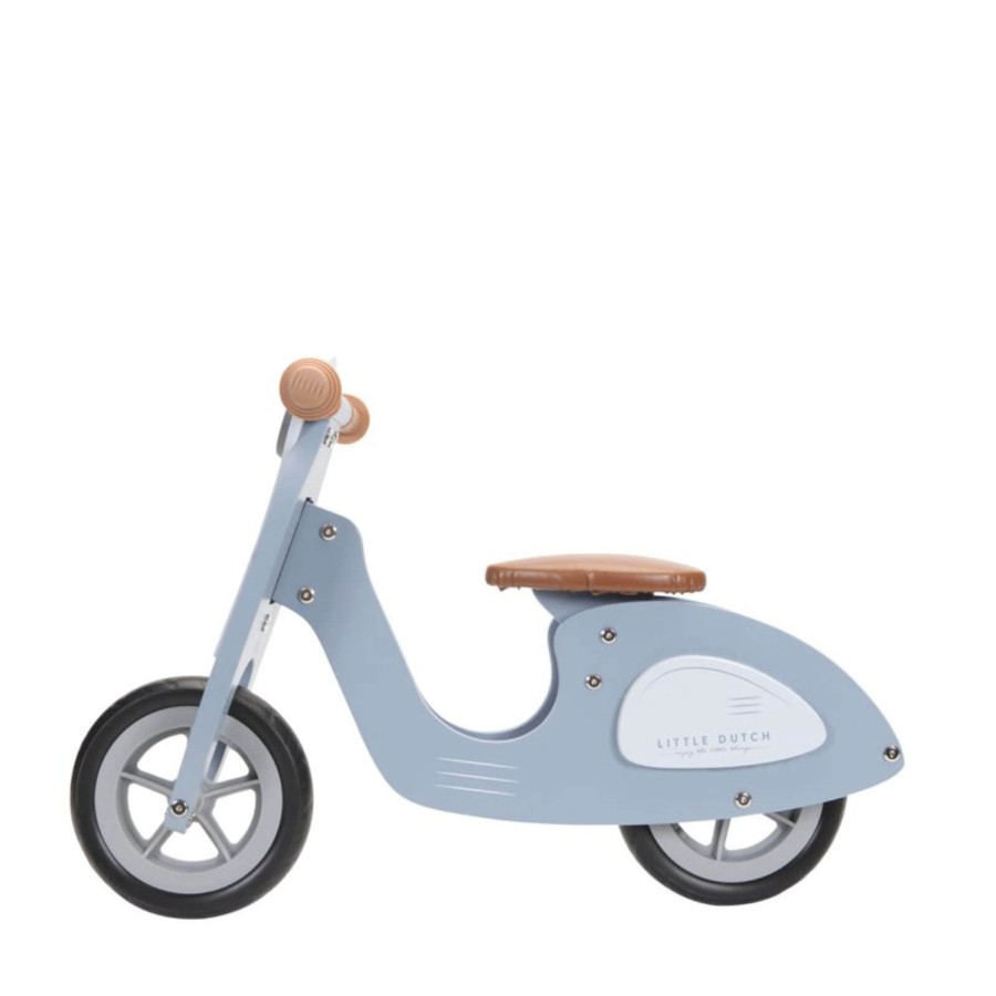 Toys Little Dutch Bikes, Trikes, Scooters | Balance Bike Scooter Blue