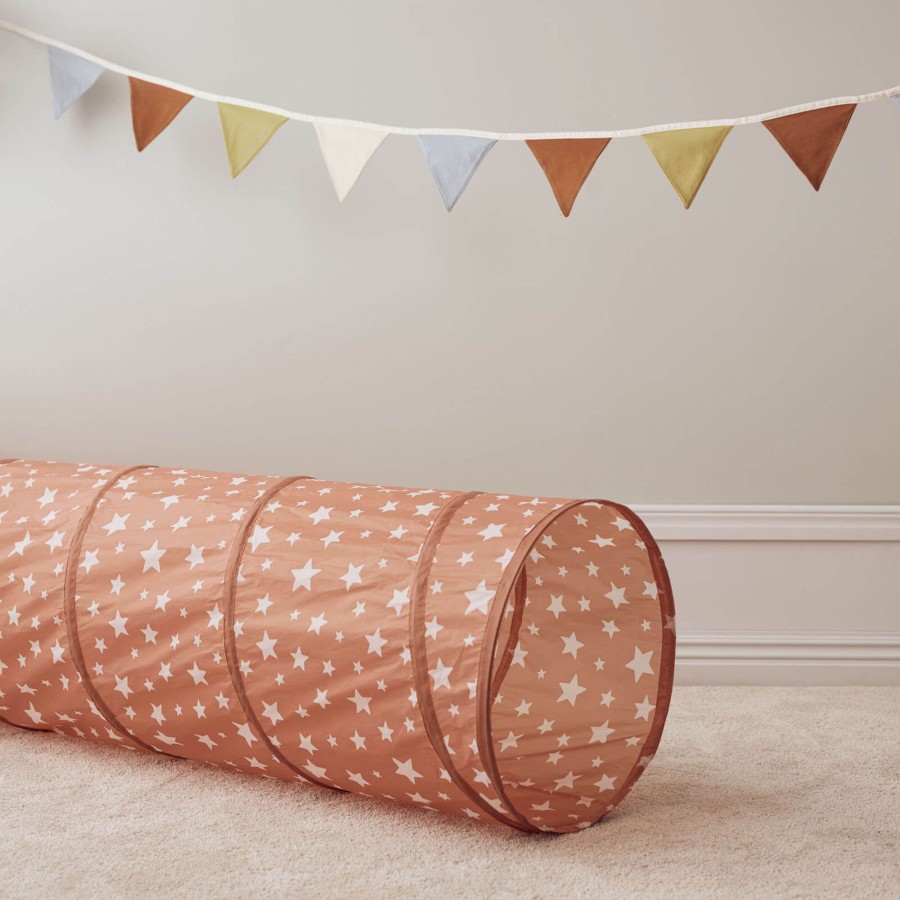 Toys Kids Concept Play Mats, Teepees | Play Tunnel Rust Star