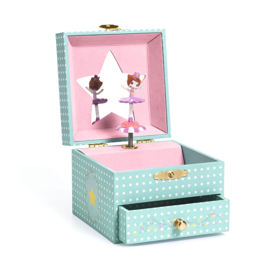 Toys Djeco Music, Money Boxes | Music Jewellery Box - Delicate Ballerina