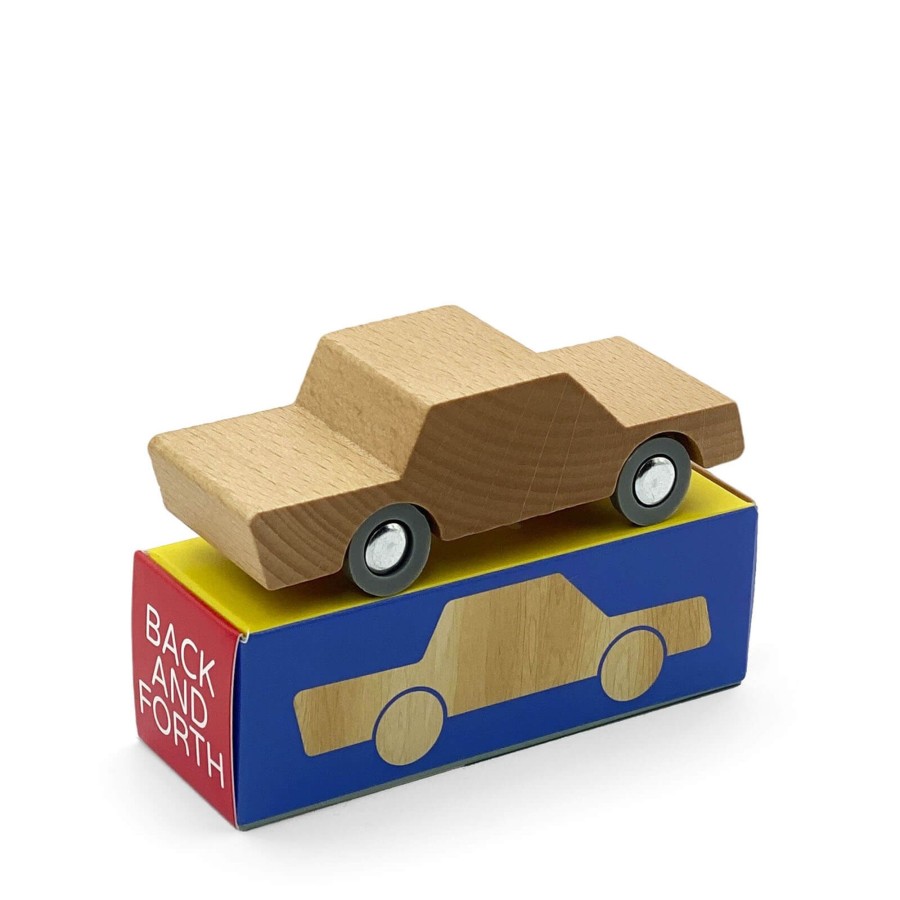 Toys Waytoplay Trains, Cars, Planes | Back And Forth Wooden Toy Car - Woody