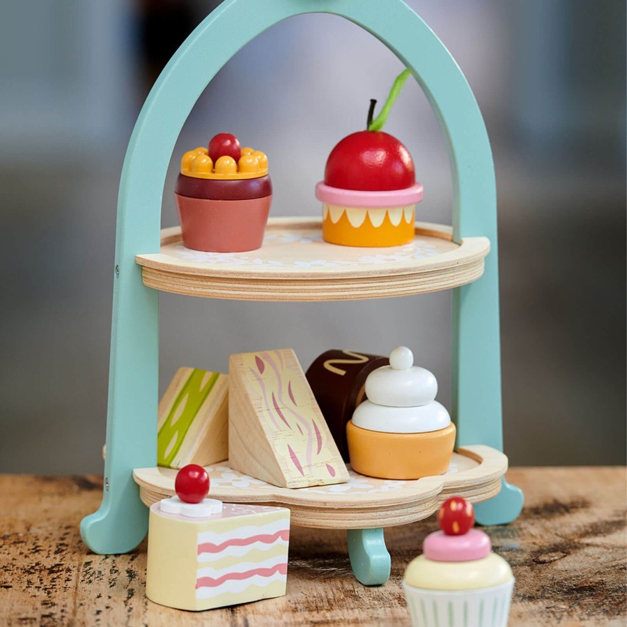 Toys Tender Leaf Wooden Toys | Birdie Afternoon Tea Stand