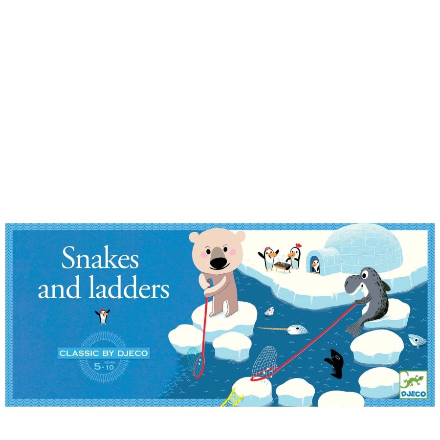 Toys Djeco Games, Puzzles, Jigsaws | Snakes And Ladders