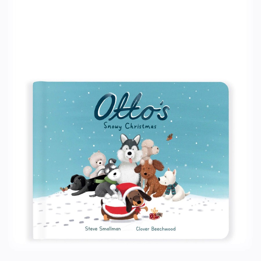 Toys Jellycat Books | Otto'S Snowy Christmas - Book