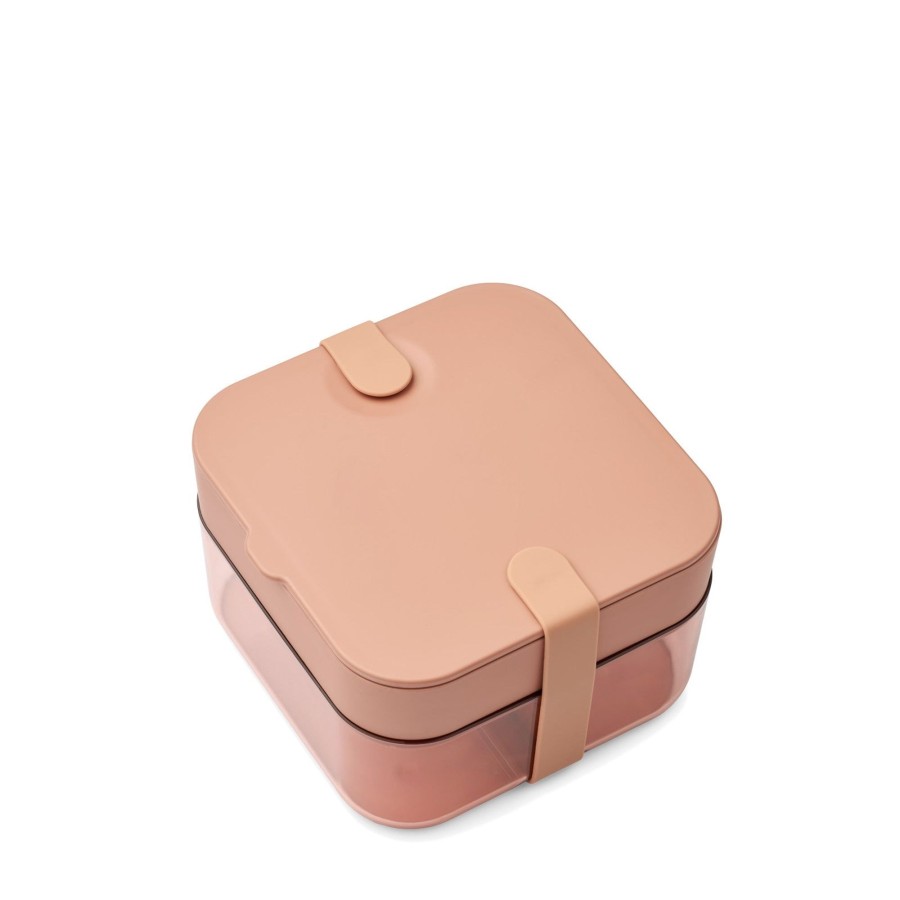 Home Liewood Snack Boxes, Lunch Boxes | Amandine Bento Box Tuscany Rose / Dusty Raspberry