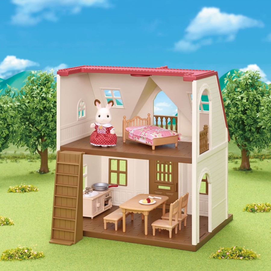 Toys Sylvanian Dolls, Dolls Houses | Red Roof Cosy Cottage