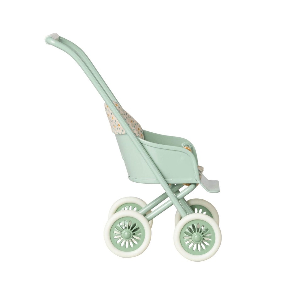 Toys Maileg Dolls, Dolls Houses | Micro Stroller - Mint