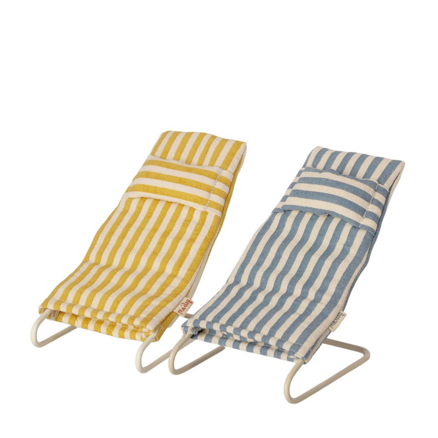 Toys Maileg Dolls, Dolls Houses | Beach Chair Set Mouse