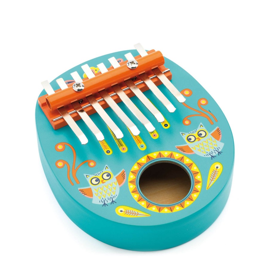 Toys Djeco Musical Instruments | Animambo Owl Calimba Instrument