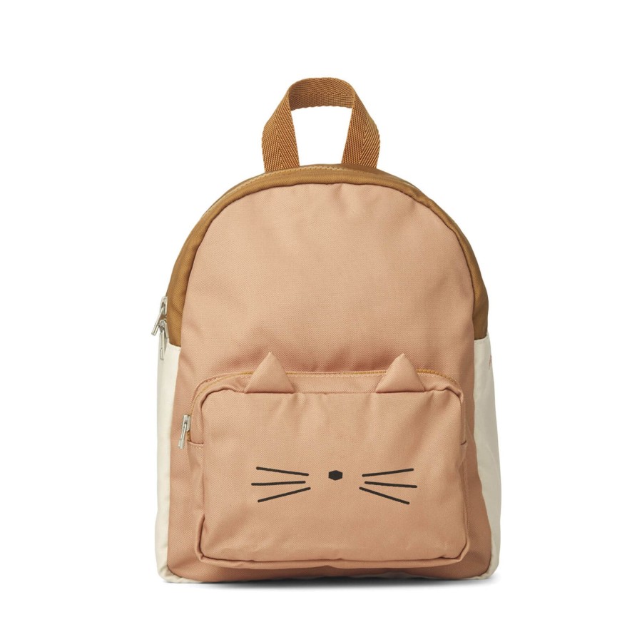 Home Liewood Lunch Bags, Backpacks | Allan Backpack Cat / Tuscany Rose Multi Mix