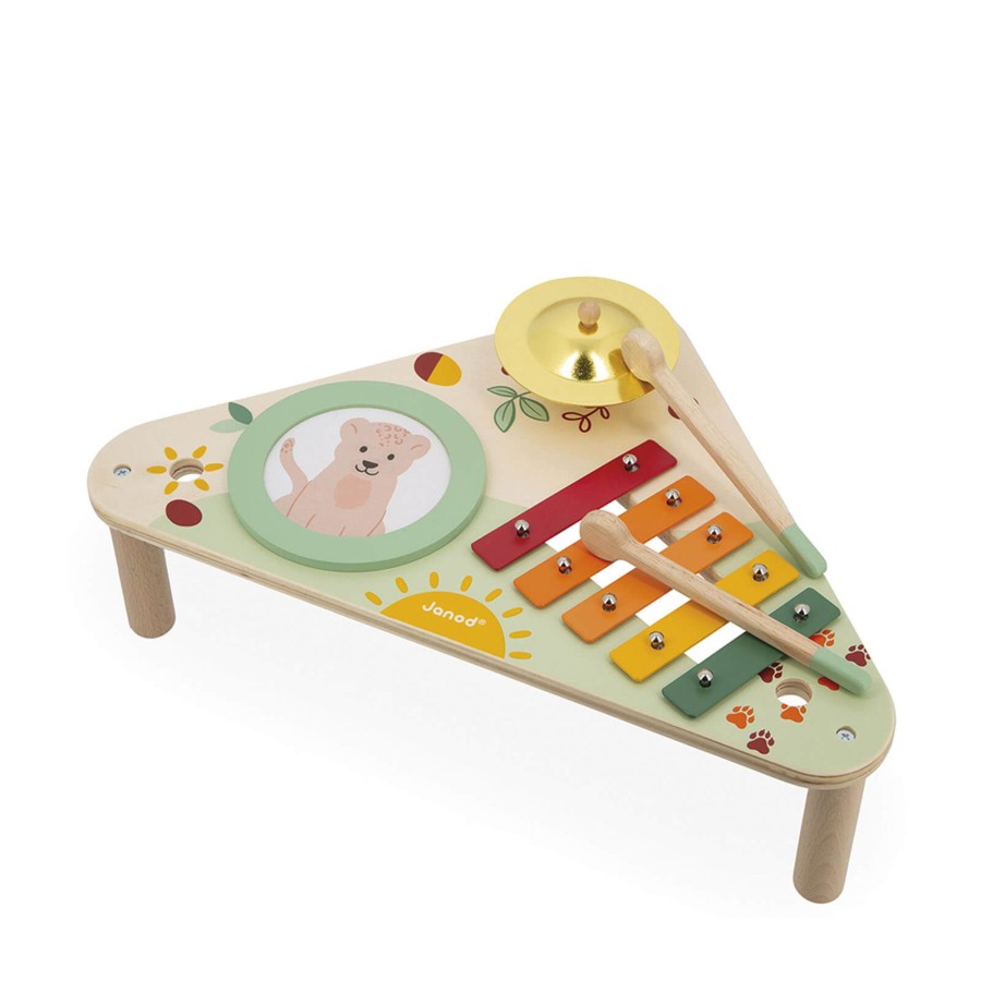 Toys Janod Musical Instruments | Musical Table Sunshine