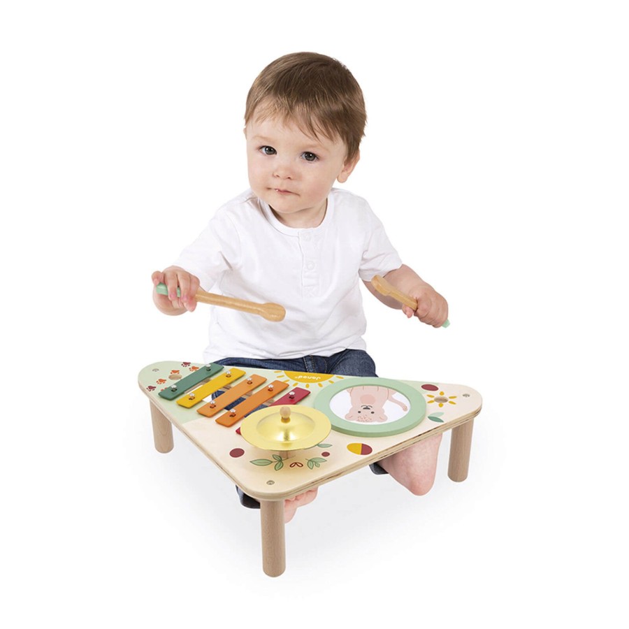 Toys Janod Musical Instruments | Musical Table Sunshine