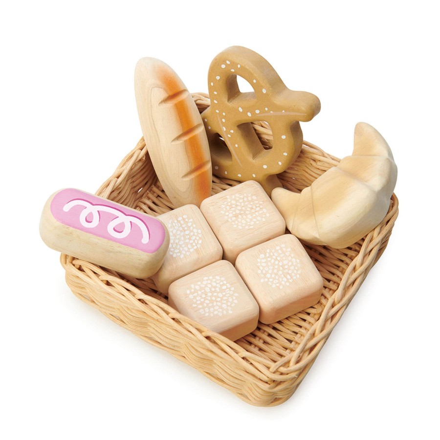 Toys Tender Leaf Kitchens, Foods | Bread And Basket Set