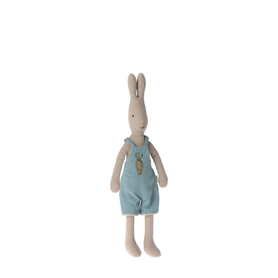 Toys Maileg Soft Toys, Comforters | Rabbit Size 2 - Overalls