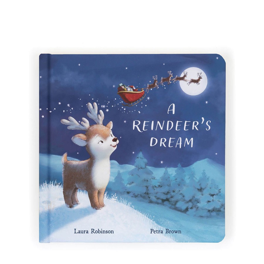 Toys Jellycat Books | A Reindeers Dream - Book