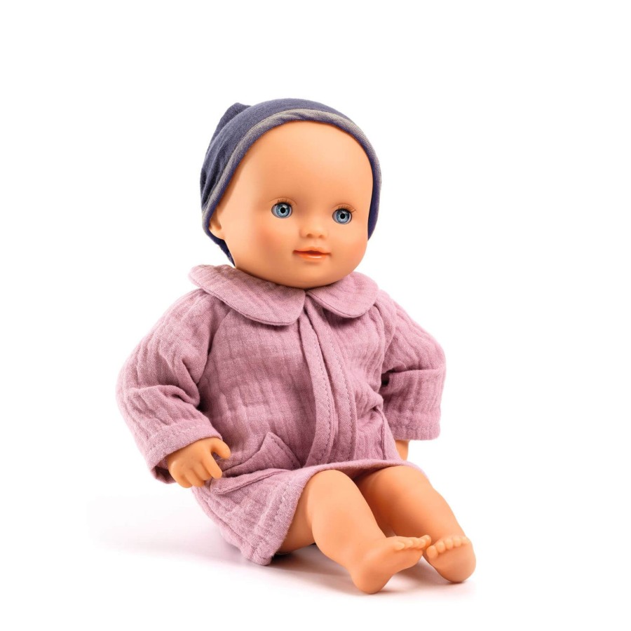 Toys Djeco Dolls, Dolls Houses | Baby Doll 32Cm - Dahlia Purple