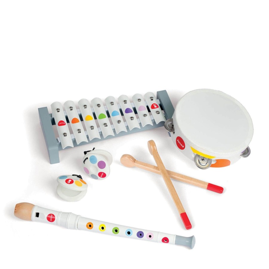 Toys Janod Musical Instruments | Confetti Musical Set