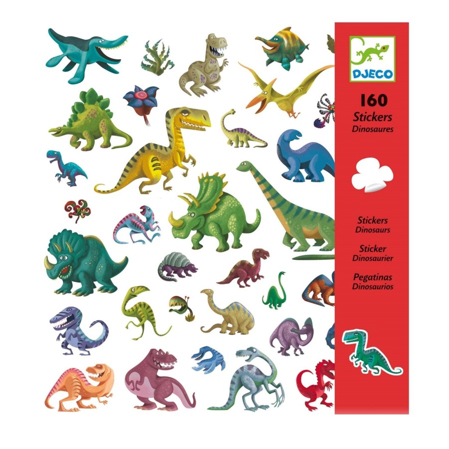 Toys Djeco Arts & Crafts | Dinosaurs Sticker Set