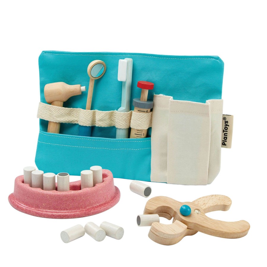 Toys Plan Toys Doctor'S Sets, Role Play | Dentist Set