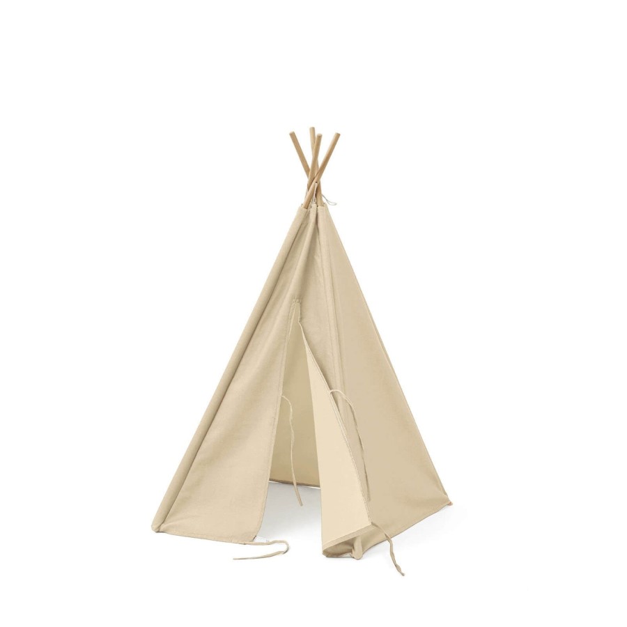 Toys Kids Concept Play Mats, Teepees | Mini Tipi Tent Beige