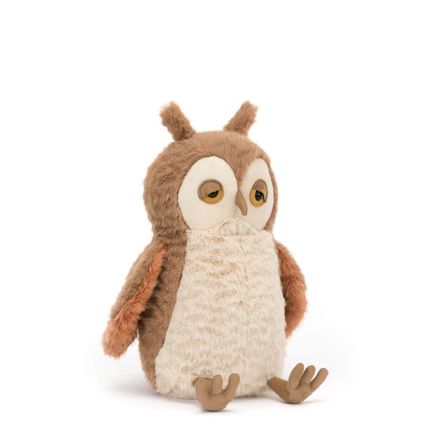 Toys Jellycat Soft Toys, Comforters | Oakley Owl Brown