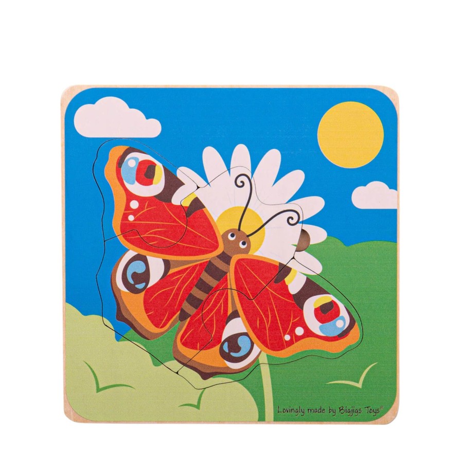 Toys Big Jigs Games, Puzzles, Jigsaws | Lifecycle Layer Puzzle - Butterfly