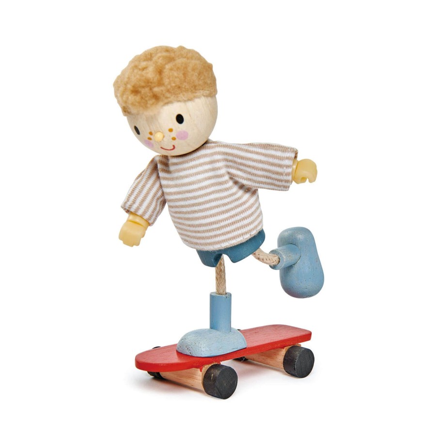 Toys Tender Leaf Wooden Toys | Edward And His Skateboard