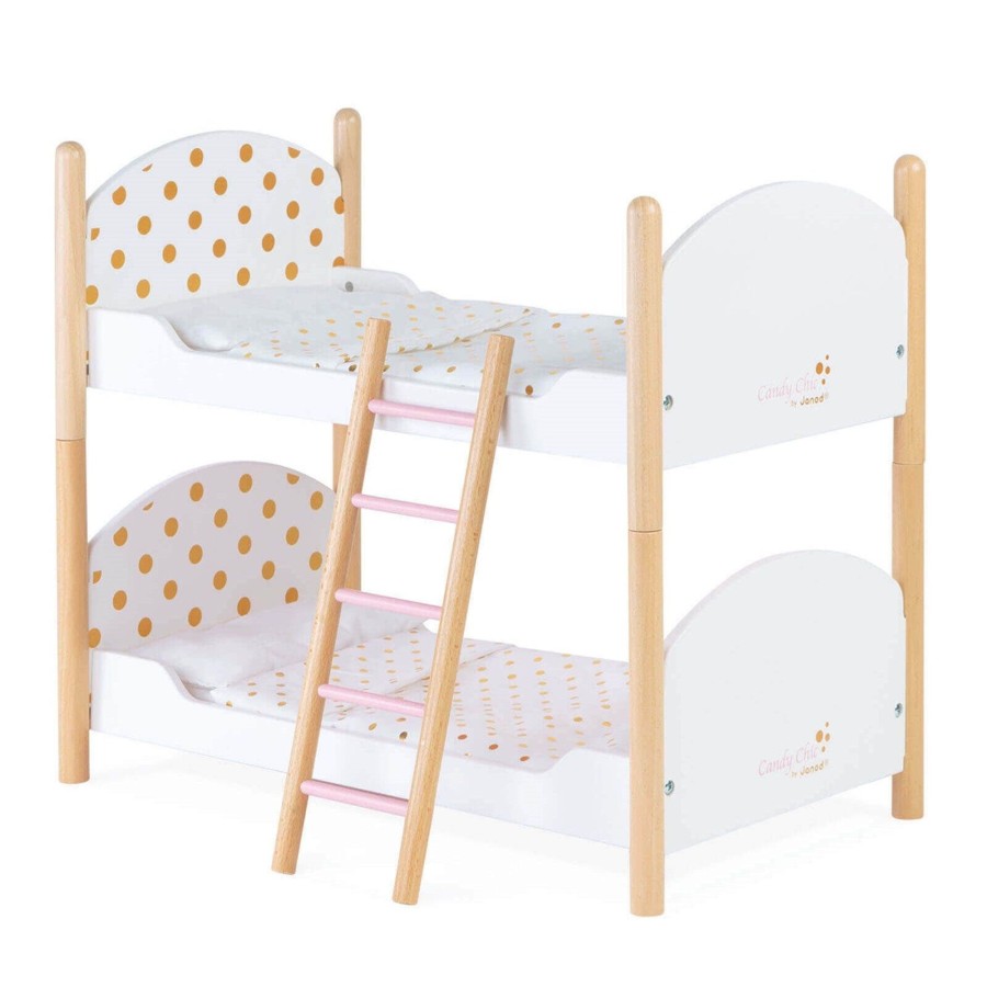 Toys Janod Dolls, Dolls Houses | Candy Chic Dolls Bunk Beds