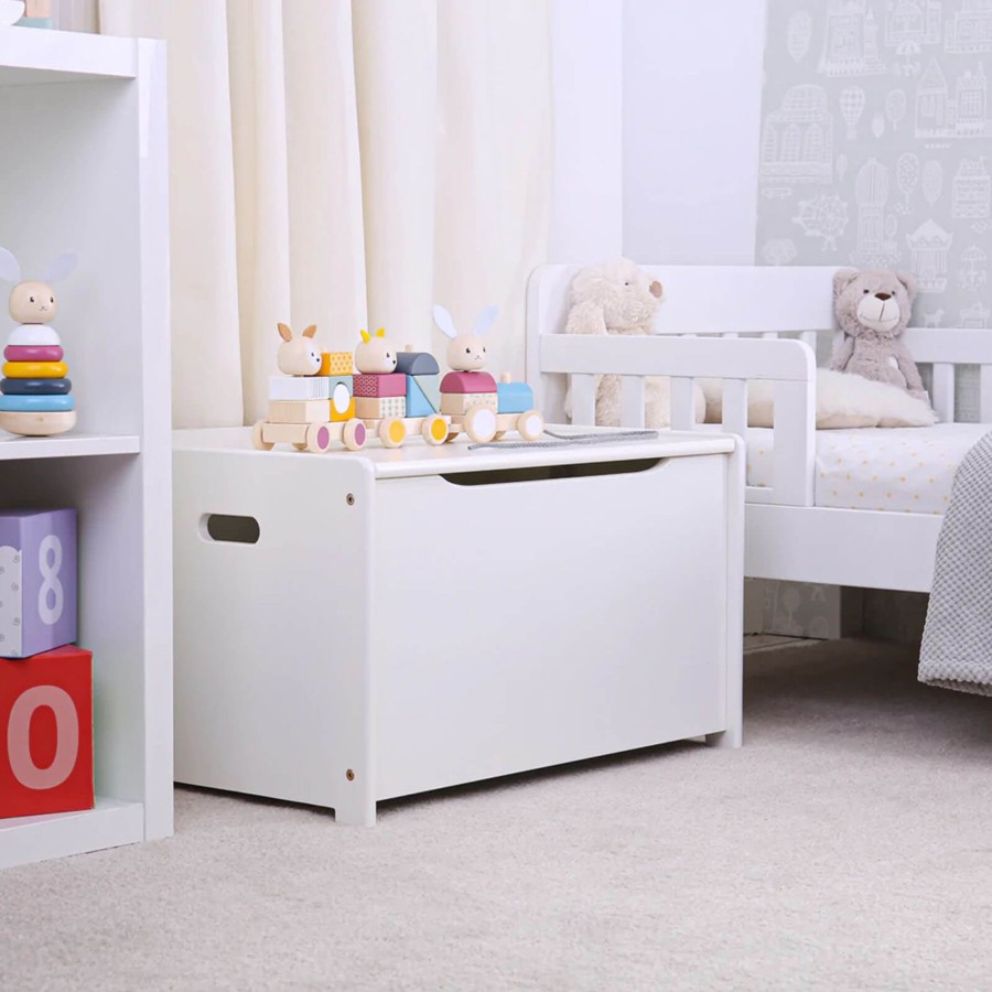 Home Tidlo Toy Storage | White Toy Chest