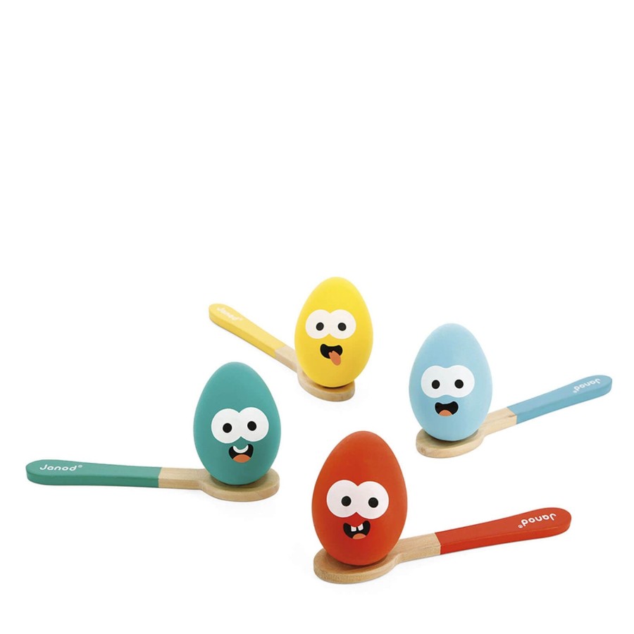 Toys Janod Games, Puzzles, Jigsaws | Egg And Spoon Race