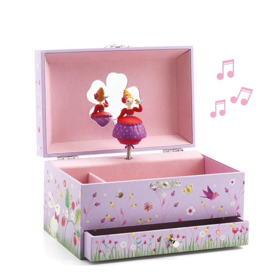 Toys Djeco Music, Money Boxes | Music Jewellery Box - Princess Melody