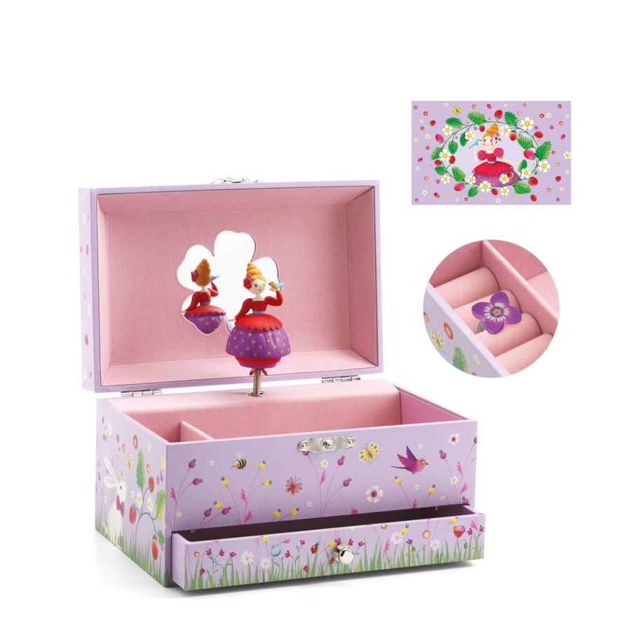 Toys Djeco Music, Money Boxes | Music Jewellery Box - Princess Melody