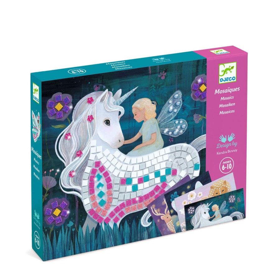 Toys Djeco Arts & Crafts | Mosaic Craft Set - The Enchanted World