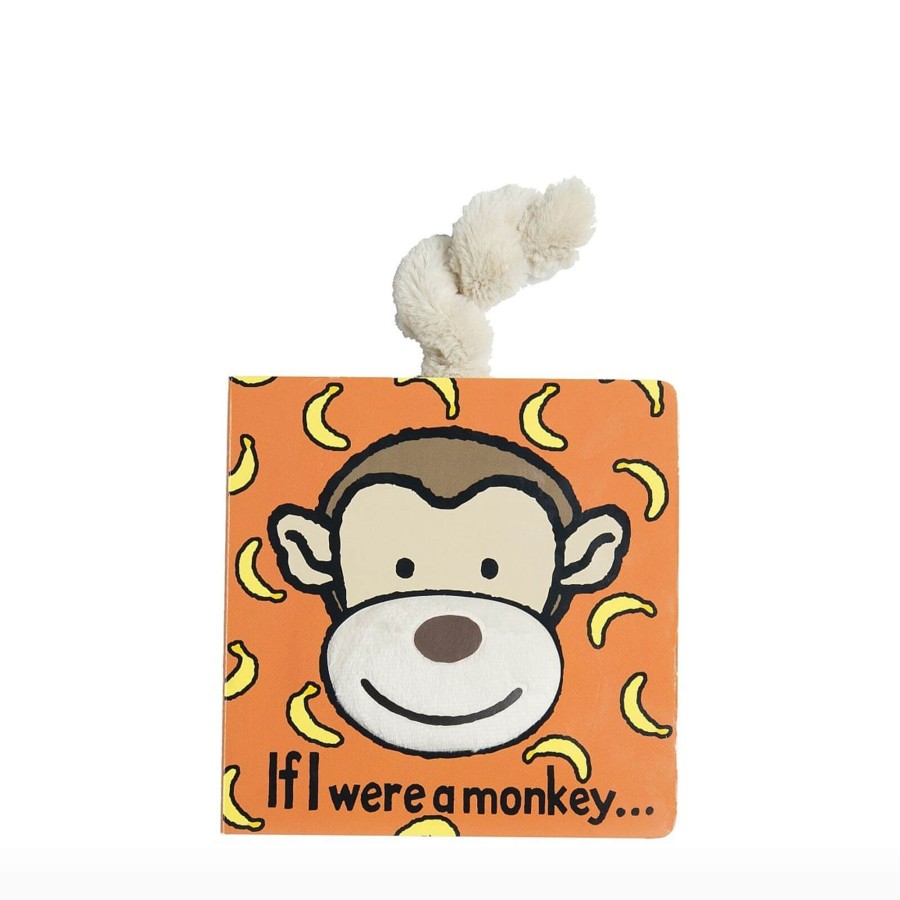 Toys Jellycat Books | If I Were A Monkey - Book