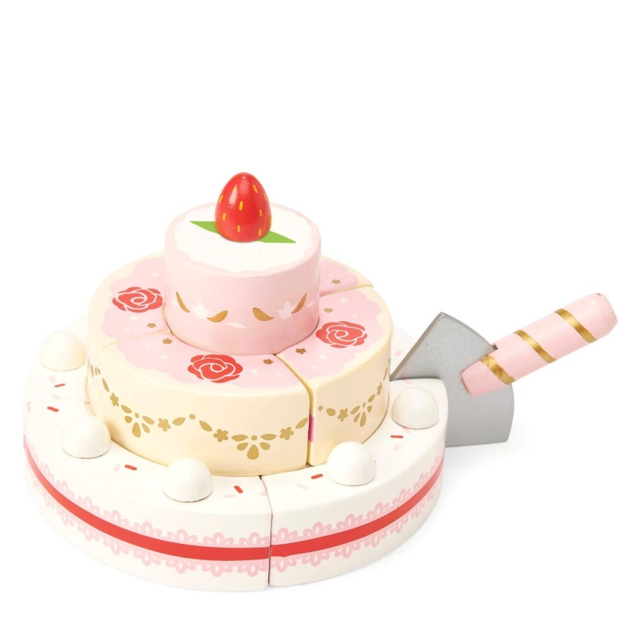 Toys Le Toy Van Wooden Toys | Strawberry Wedding Cake