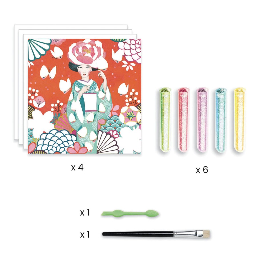 Toys Djeco Arts & Crafts | Glitter Craft Set - Daydream