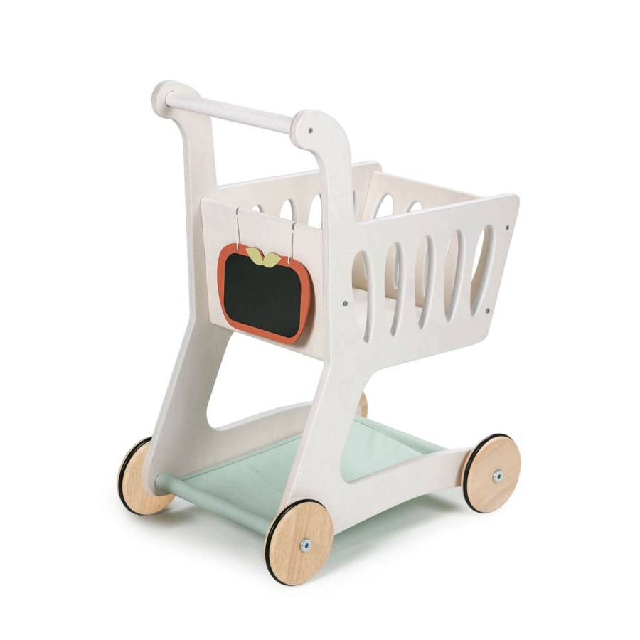 Toys Tender Leaf Wooden Toys | Wooden Shopping Cart