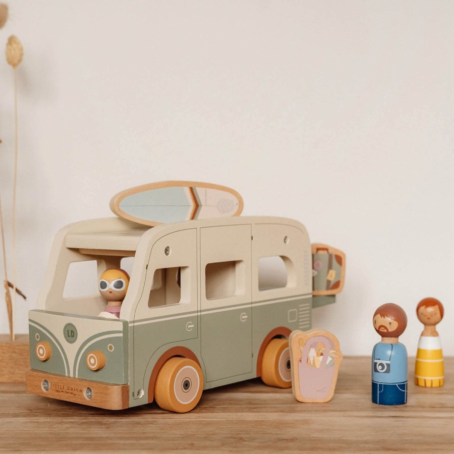 Toys Little Dutch Trains, Cars, Planes | Vintage Vehicle With Wooden Dolls