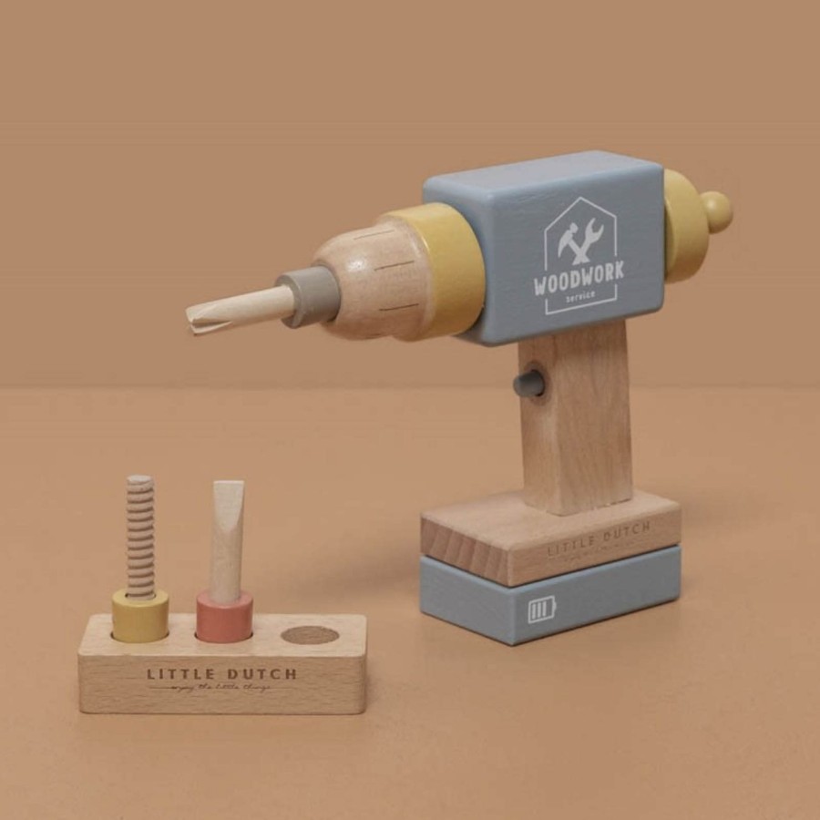 Toys Little Dutch Tool Sets, Workbenches | Wooden Drill