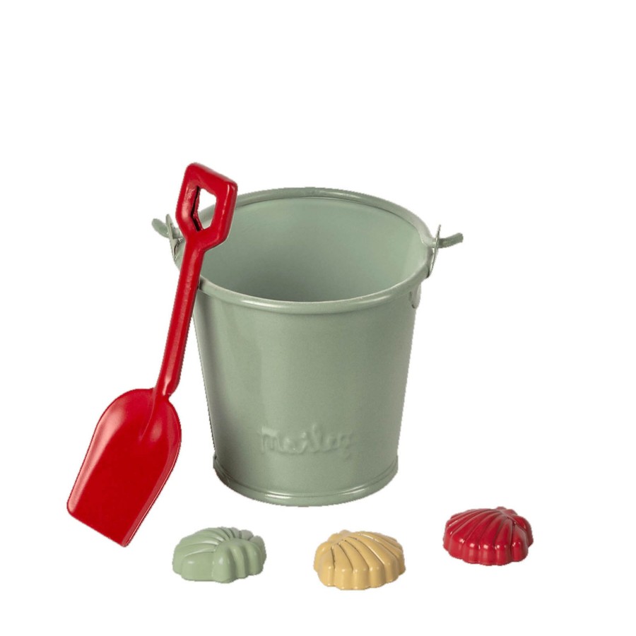 Toys Maileg Soft Toys, Comforters | Beach Set Shovel Bucket And Shells