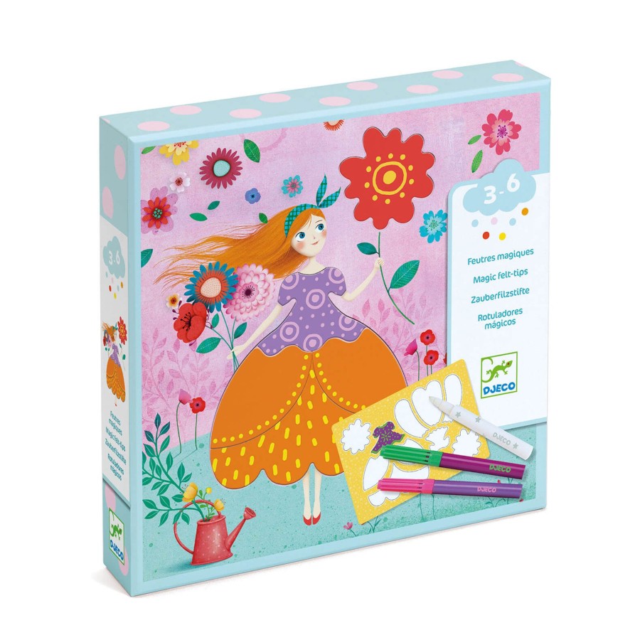 Toys Djeco Arts & Crafts | Colouring Craft Set - Maries Pretty Dresses